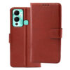 Buy Infinix Hot 12 Play flip cover | Infinix X6816C flip cover | Infinix Hot 12 Play / X6816C | Brown