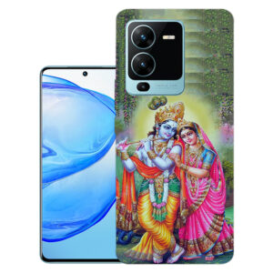 Vivo V25 back cover | Vivo V2202 back cover | Vivo V25 / Vivo V2202 | Radha krishan | Design_104