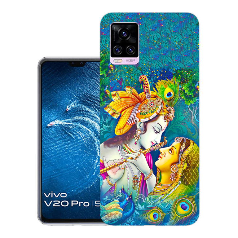 Vivo V20 back cover | Vivo V2025 back cover | Vivo V20 / Vivo V2025 | Krishan Radha | Design_105