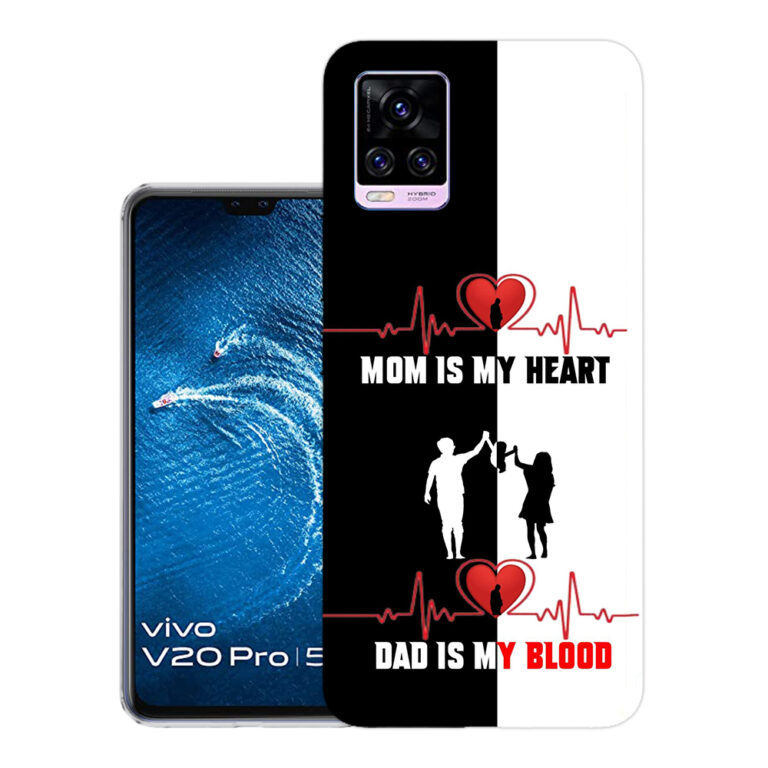 Vivo V20 back cover | Vivo V2025 back cover | Vivo V20 / Vivo V2025 | Mom is my heart | Design_110