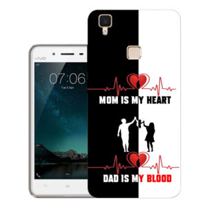 Vivo V3 back cover | Vivo V3 back cover | Vivo V3 / Vivo V3 | Mom is my heart | Design_110