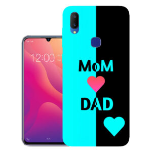 Vivo V11 back cover | Vivo 1806 back cover | Vivo V11 / Vivo 1806 | Dad Mom | Design_112
