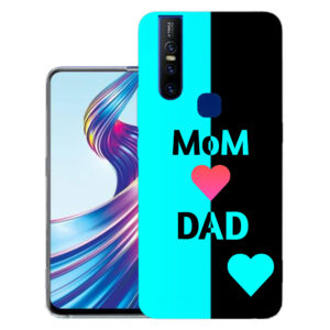 Vivo V15 back cover | Vivo 1819 back cover | Vivo V15 / Vivo 1819 | Dad Mom | Design_112