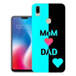 Vivo V9 Pro back cover | Vivo 1851 back cover | Vivo V9 Pro / Vivo 1851 | Dad Mom | Design_112
