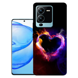 Vivo V25 Pro back cover | Vivo V2158 back cover | Vivo V25 Pro / Vivo V2158 | Heart | Design_116