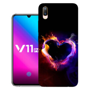 Vivo V11 Pro back cover | Vivo 1804 back cover | Vivo V11 Pro / Vivo 1804 | Heart | Design_116