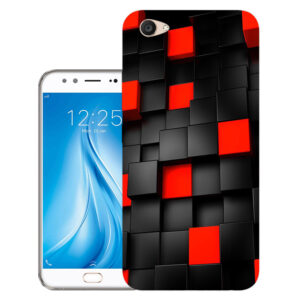 Vivo V5 Plus back cover | Vivo V5 Plus back cover | Vivo V5 Plus / Vivo V5 Plus | Red Black Box | Design_117