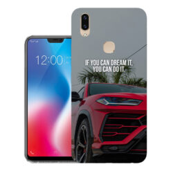 Vivo V9 Pro back cover | Vivo 1851 back cover | Vivo V9 Pro / Vivo 1851 | You Can do it | Design_120