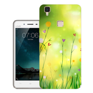 Vivo V3 back cover | Vivo V3 back cover | Vivo V3 / Vivo V3 | flower | Design_135
