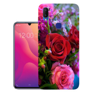 Vivo V11 back cover | Vivo 1806 back cover | Vivo V11 / Vivo 1806 | Rose flower | Design_136