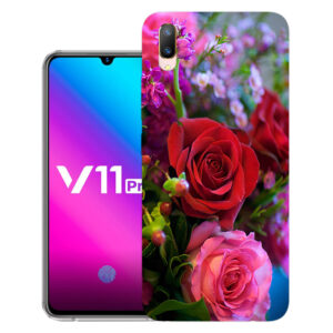 Vivo V11 Pro back cover | Vivo 1804 back cover | Vivo V11 Pro / Vivo 1804 | Rose flower | Design_136