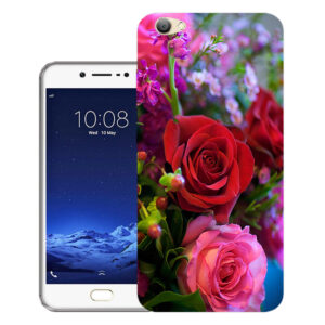 Vivo V5s back cover | Vivo 1713 back cover | Vivo V5s / Vivo 1713 | Rose flower | Design_136