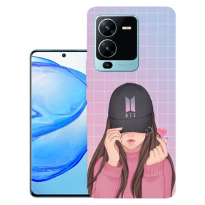 Vivo V25 Pro back cover | Vivo V2158 back cover | Vivo V25 Pro / Vivo V2158 | bts girls | Design_144