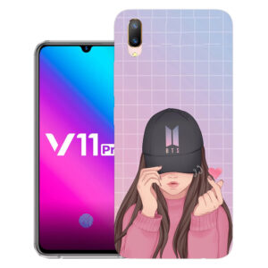 Vivo V11 Pro back cover | Vivo 1804 back cover | Vivo V11 Pro / Vivo 1804 | bts girls | Design_144