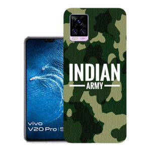 Vivo V20 back cover | Vivo V2025 back cover | Vivo V20 / Vivo V2025 | Indian Army | Design_146