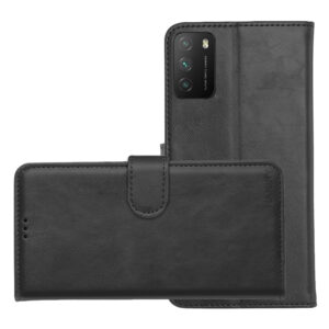 KALUA FLIP COVER FOR Poco M3 Flip Cover :: Poco M3 Cover  ::  Cover  :: Black