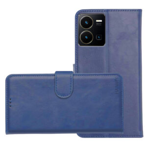 Vivo Y35 Flip Cover :: Vivo Y35 Cover  ::  Cover  :: Blue