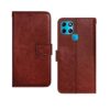 infinix smart 6 Flip Cover :: infinix smart 6 Cover  ::  Infinix X6511B Cover  :: Brown