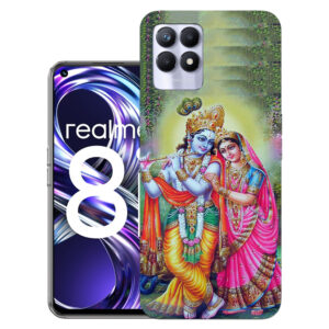 Realme 8i back cover | Realme RMX3151 back cover | Realme 8i / Realme RMX3151 | Radha krishan | Design_104