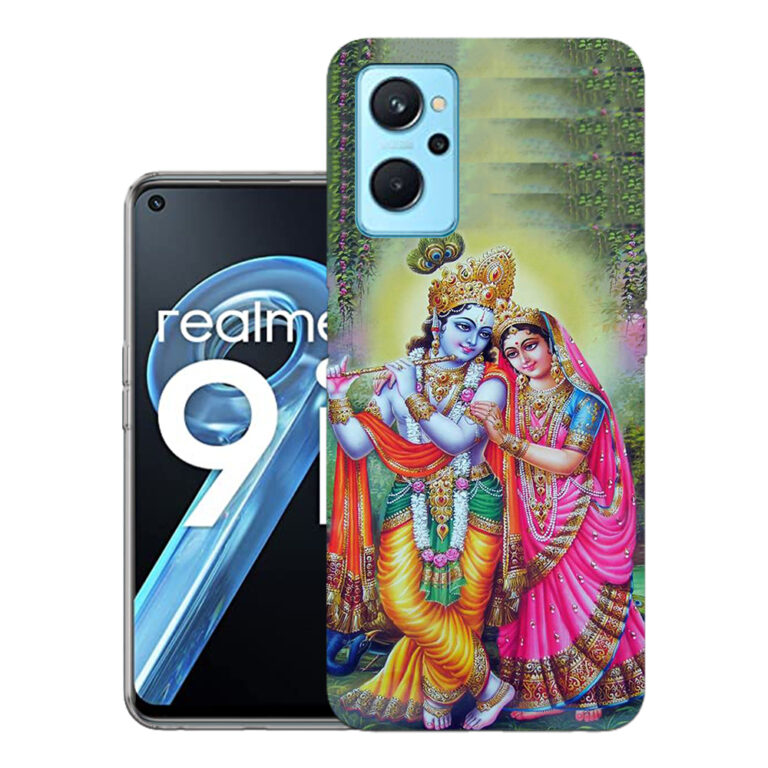 Realme 9i back cover | Realme RMX3612 back cover | Realme 9i / Realme RMX3612 | Radha krishan | Design_104