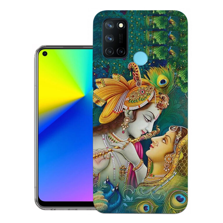 Realme 7i back cover | Realme RMX2103 back cover | Realme 7i / Realme RMX2103 | Krishan Radha | Design_105