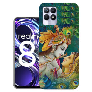 Realme 8i back cover | Realme RMX3151 back cover | Realme 8i / Realme RMX3151 | Krishan Radha | Design_105