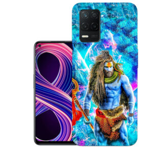 Realme 8 back cover | Realme RMX3085 back cover | Realme 8 / Realme RMX3085 | Shiv ji | Design_107