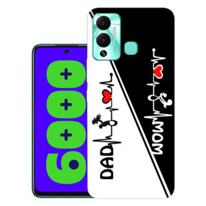 Infinix Hot 12 Play back cover | Infinix X6816C back cover | Infinix Hot 12 Play / Infinix X6816C | Mom Dad | Design_109