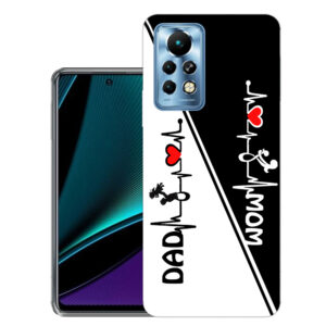 Infinix Note 11 Pro back cover | Infinix X697 back cover | Infinix Note 11 Pro / Infinix X697 | Mom Dad | Design_109