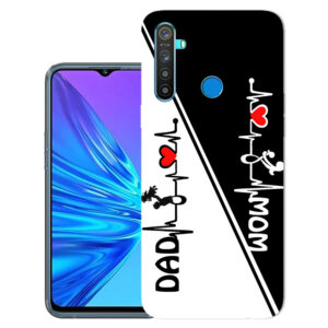 Realme 5i back cover | Realme RMX2030 back cover | Realme 5i / Realme RMX2030 | Mom Dad | Design_109