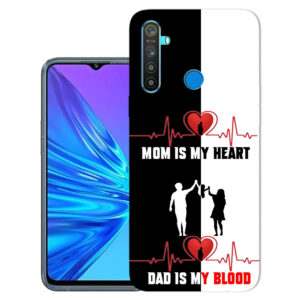 Realme 5i back cover | Realme RMX2030 back cover | Realme 5i / Realme RMX2030 | Mom is my heart | Design_110