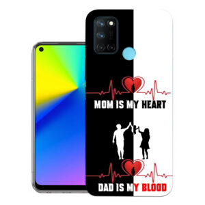 Realme 7i back cover | Realme RMX2103 back cover | Realme 7i / Realme RMX2103 | Mom is my heart | Design_110
