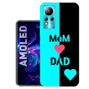 Infinix Note 11 back cover | Infinix X663 back cover | Infinix Note 11 / Infinix X663 | Dad Mom | Design_112