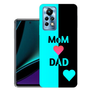 Infinix Note 11 Pro back cover | Infinix X697 back cover | Infinix Note 11 Pro / Infinix X697 | Dad Mom | Design_112