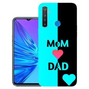 Realme 5s back cover | Realme RMX1925 back cover | Realme 5s / Realme RMX1925 | Dad Mom | Design_112