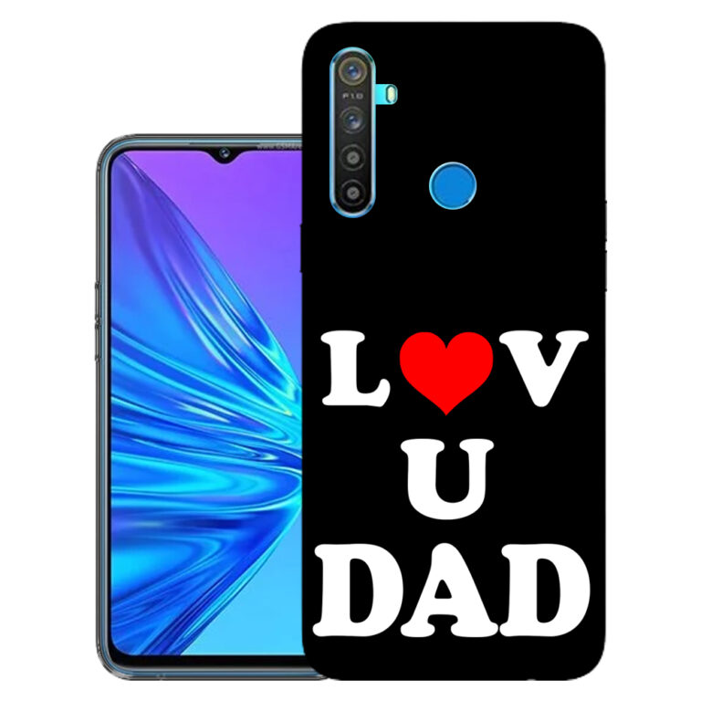 Realme 5s back cover | Realme RMX1925 back cover | Realme 5s / Realme RMX1925 | Love U Dad | Design_114