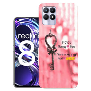 Realme 8i back cover | Realme RMX3151 back cover | Realme 8i / Realme RMX3151 | mammy papa | Design_115
