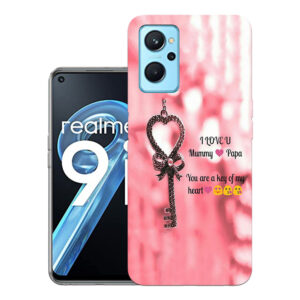 Realme 9i back cover | Realme RMX3612 back cover | Realme 9i / Realme RMX3612 | mammy papa | Design_115