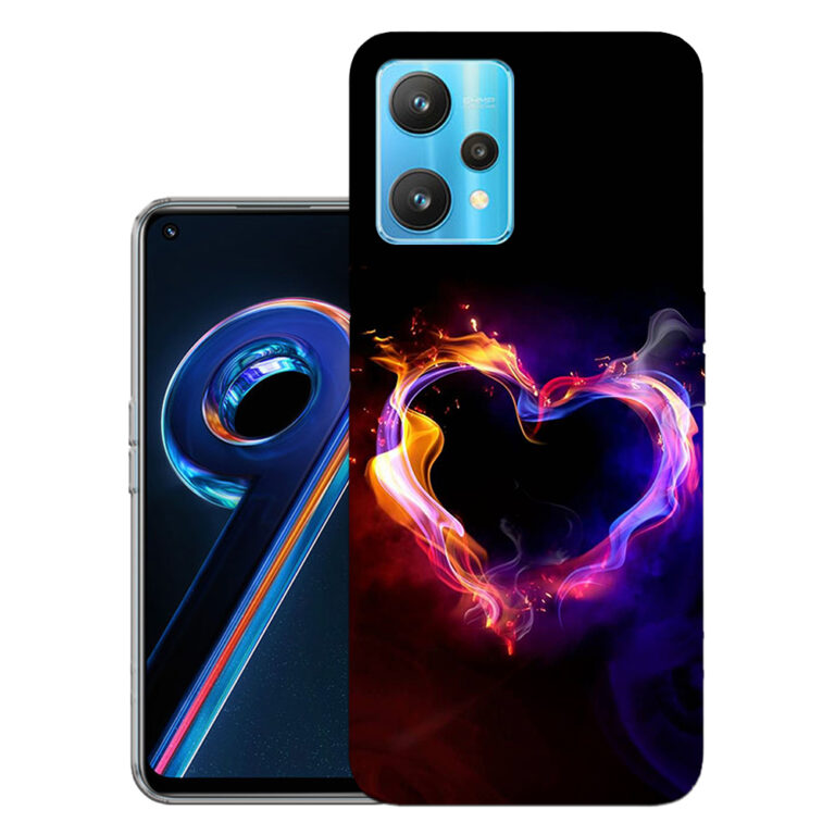 Realme 9 Pro back cover | Realme RMX3471 back cover | Realme 9 Pro / Realme RMX3471 | Heart | Design_116