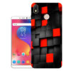 Infinix Hot S3 back cover | Infinix X573 back cover | Infinix Hot S3 / Infinix X573 | Red Black Box | Design_117
