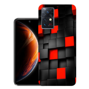 Infinix Zero X Pro back cover | Infinix X6810 back cover | Infinix Zero X Pro / Infinix X6810 | Red Black Box | Design_117