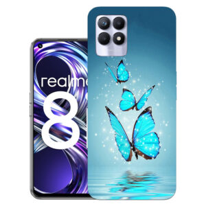 Realme 8i back cover | Realme RMX3151 back cover | Realme 8i / Realme RMX3151 | butterfly | Design_118