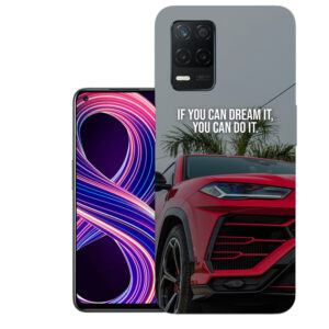 Realme 8 back cover | Realme RMX3085 back cover | Realme 8 / Realme RMX3085 | You Can do it | Design_120