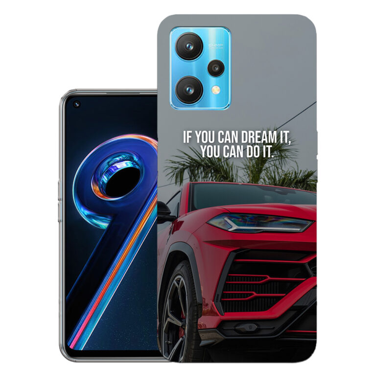 Realme 9 Pro back cover | Realme RMX3471 back cover | Realme 9 Pro / Realme RMX3471 | You Can do it | Design_120