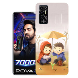 Tecno Pova 2 back cover | Tecno LE7 back cover | Tecno Pova 2 / Tecno LE7 | Design_128