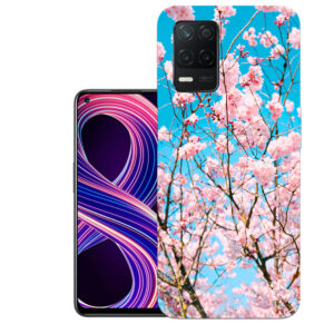 Realme 8 back cover | Realme RMX3085 back cover | Realme 8 / Realme RMX3085 | flower | Design_133