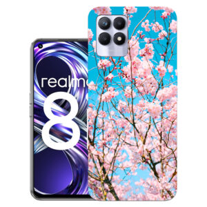 Realme 8i back cover | Realme RMX3151 back cover | Realme 8i / Realme RMX3151 | flower | Design_133