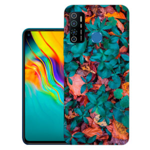 Infinix Hot 9 Pro back cover | Infinix X655F back cover | Infinix Hot 9 Pro / Infinix X655F | Green leaf | Design_134