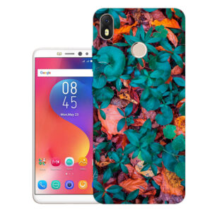 Infinix Hot S3 back cover | Infinix X573 back cover | Infinix Hot S3 / Infinix X573 | Green leaf | Design_134