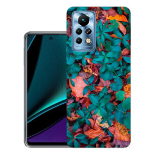 Infinix Note 11 Pro back cover | Infinix X697 back cover | Infinix Note 11 Pro / Infinix X697 | Green leaf | Design_134